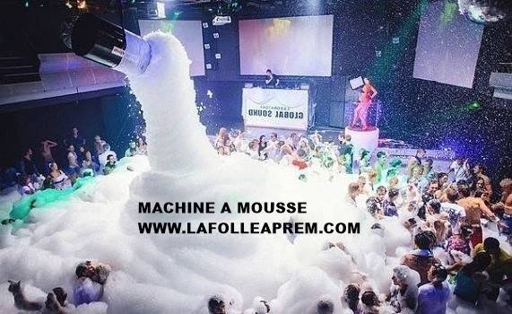 LOCATION DE CANON À MOUSSE POUR ANIMER SOIREE A MARSEILLE